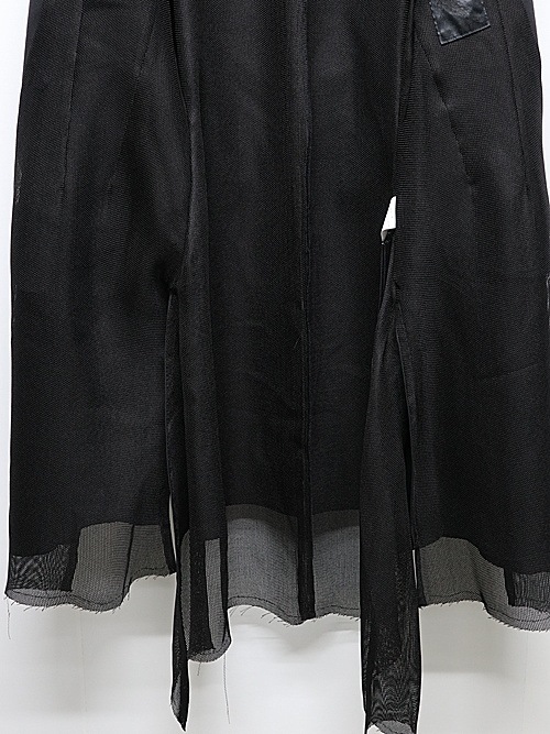 kiryuyrik奦奦/TWS Tropical Long Flare Jacket/Black