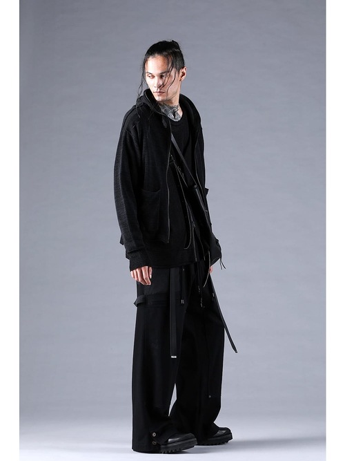 D.HYGEN���ǥ����ϥ�����/7G�ڡ��ѡ��䡼��˥åȥա��ǥåȥ��㥱�å�/BLACK