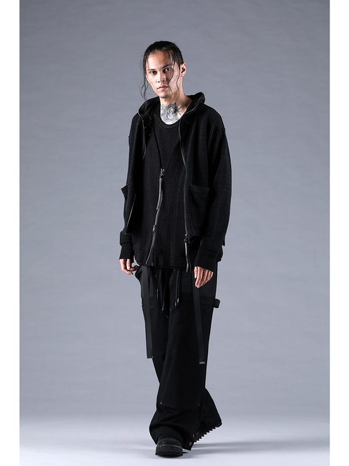 D.HYGEN���ǥ����ϥ�����/7G�ڡ��ѡ��䡼��˥åȥա��ǥåȥ��㥱�å�/BLACK