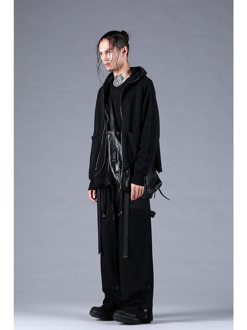 D.HYGEN���ǥ����ϥ�����/7G�ڡ��ѡ��䡼��˥åȥա��ǥåȥ��㥱�å�/BLACK