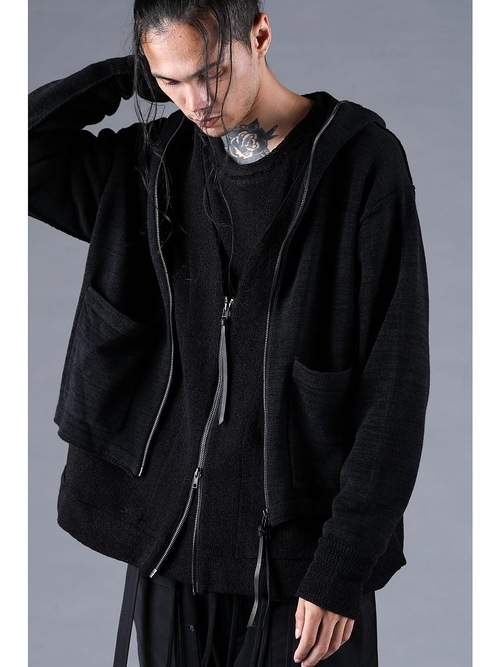 D.HYGEN���ǥ����ϥ�����/7G�ڡ��ѡ��䡼��˥åȥա��ǥåȥ��㥱�å�/BLACK