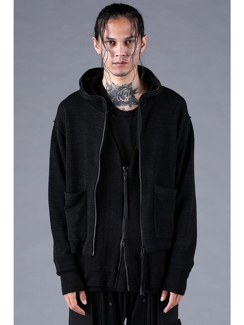 D.HYGEN���ǥ����ϥ�����/7G�ڡ��ѡ��䡼��˥åȥա��ǥåȥ��㥱�å�/BLACK