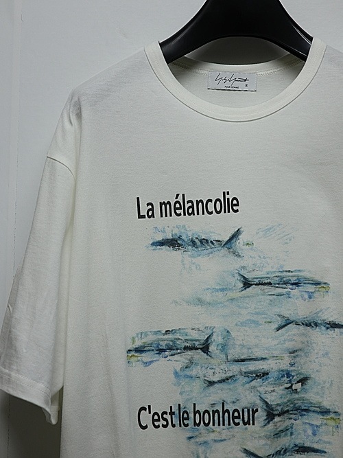 Yohji Yamamoto���襦����ޥ��/30/������ŷ����Ⱦµ�ץ���T�����A/OFF WHITE