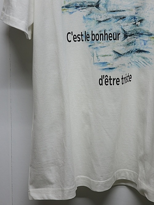 Yohji Yamamoto���襦����ޥ��/30/������ŷ����Ⱦµ�ץ���T�����A/OFF WHITE