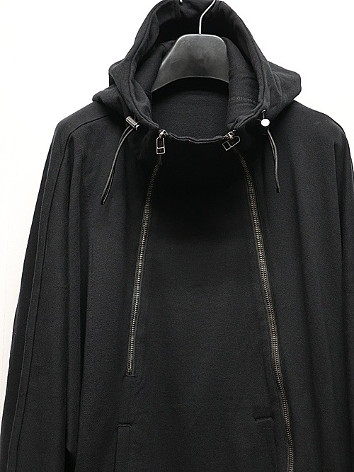 Ground Y�����饦��ɥ磻/40/20 MINI FLEECE FOODIE/BLACK