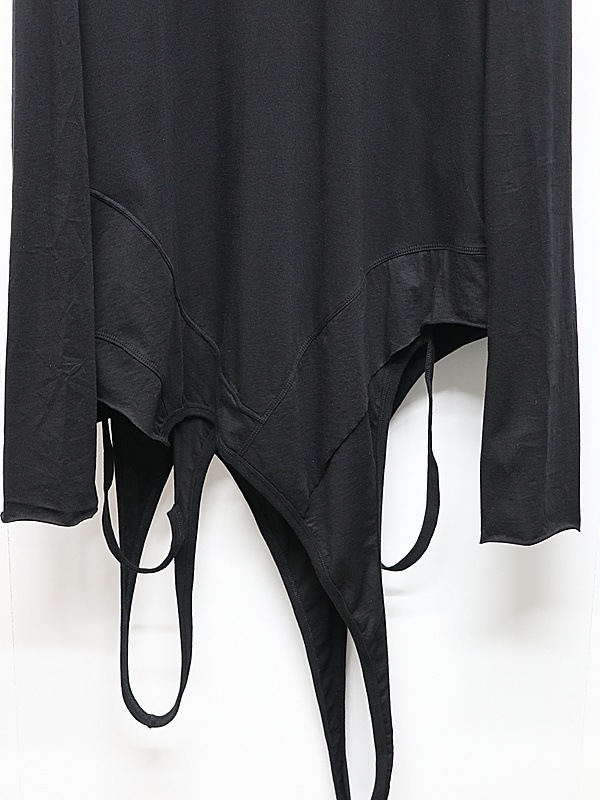 JULIUS����ꥦ��/ COTTON JERSEY CUT & SEWN3/BLACK