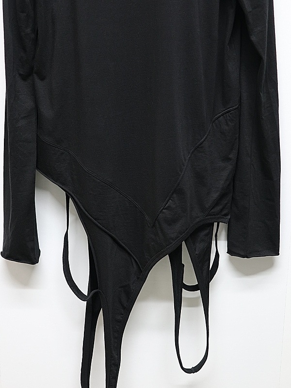 JULIUS����ꥦ��/ COTTON JERSEY CUT & SEWN3/BLACK