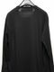 JULIUS����ꥦ��/ COTTON JERSEY CUT & SEWN3/BLACK