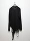 JULIUS����ꥦ��/ COTTON JERSEY CUT & SEWN3/BLACK