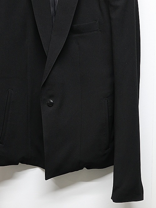 (ͽ���ʡ�5��6������ͽ��/kiryuyrik������奦����奦/Crape Short Peacked Jacket/Black