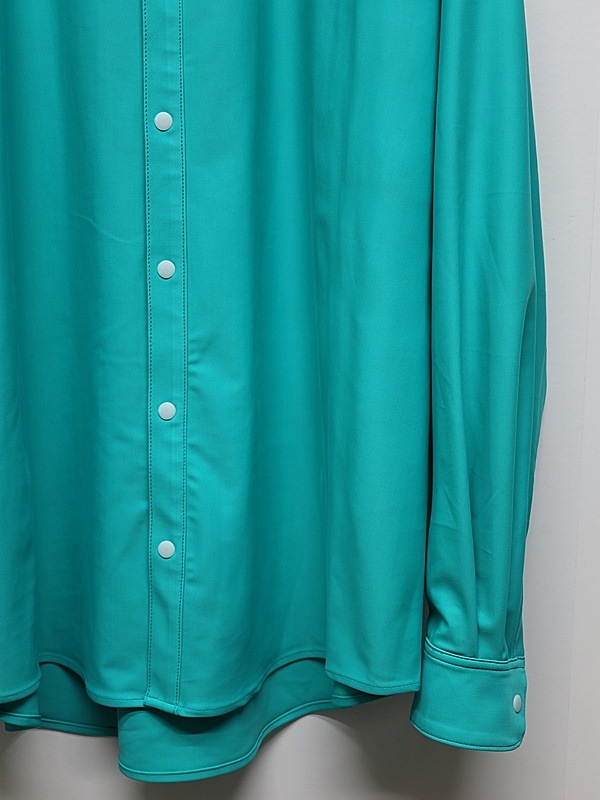 RESOUND CLOTHING���ꥵ����ɥ���������/RUSH JACK SHIRTS/turquoise