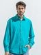 RESOUND CLOTHING���ꥵ����ɥ���������/RUSH JACK SHIRTS/turquoise