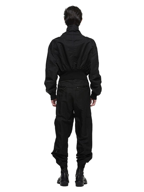 (ͽ����)8��9������ͽ��/JULIUS����ꥦ��/NYLON TWILL TROUSERS15/BLACK