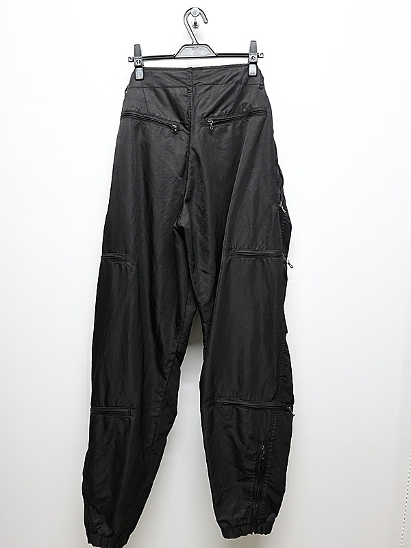 JULIUS����ꥦ��/NYLON TWILL TROUSERS15/BLACK