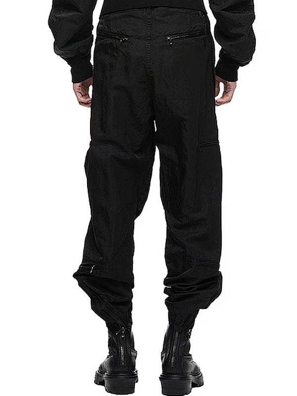 JULIUS����ꥦ��/NYLON TWILL TROUSERS15/BLACK
