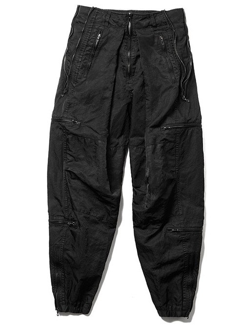 (ͽ����)8��9������ͽ��/JULIUS����ꥦ��/NYLON TWILL TROUSERS15/BLACK
