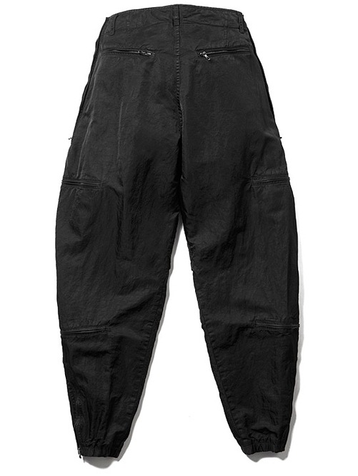 (ͽ����)8��9������ͽ��/JULIUS����ꥦ��/NYLON TWILL TROUSERS15/BLACK