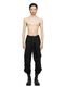 JULIUS����ꥦ��/NYLON TWILL TROUSERS15/BLACK