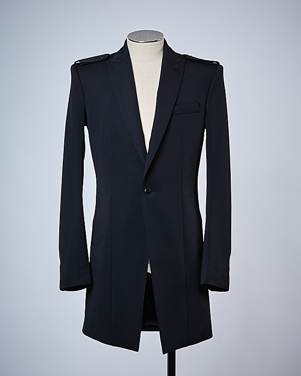 (ͽ���ʡ�7��8������ͽ��/THE ONENESS�������ͥ�/Recycle Polyester Jersey Epolette Long Jacket/Black