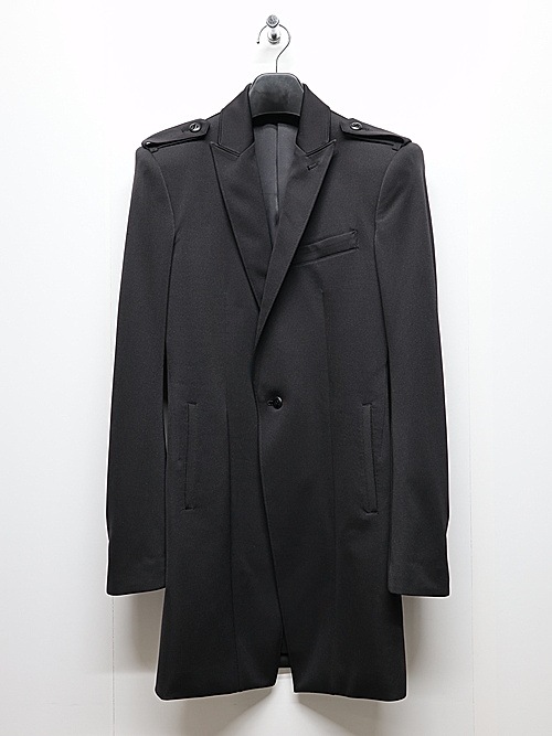 (ͽ���ʡ�7��8������ͽ��/THE ONENESS�������ͥ�/Recycle Polyester Jersey Epolette Long Jacket/Black