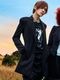 (ͽ���ʡ�7��8������ͽ��/THE ONENESS�������ͥ�/Recycle Polyester Jersey Epolette Long Jacket/Black