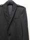 (ͽ���ʡ�7��8������ͽ��/THE ONENESS�������ͥ�/Recycle Polyester Jersey Epolette Long Jacket/Black