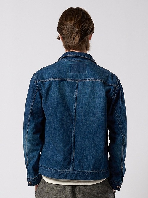 (ͽ���ʡ�9��10������ͽ��/wjk�����֥른��������/denim jacket type1 (used)/indigo used