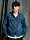 (ͽ���ʡ�9��10������ͽ��/wjk�����֥른��������/denim jacket type1 (used)/indigo used