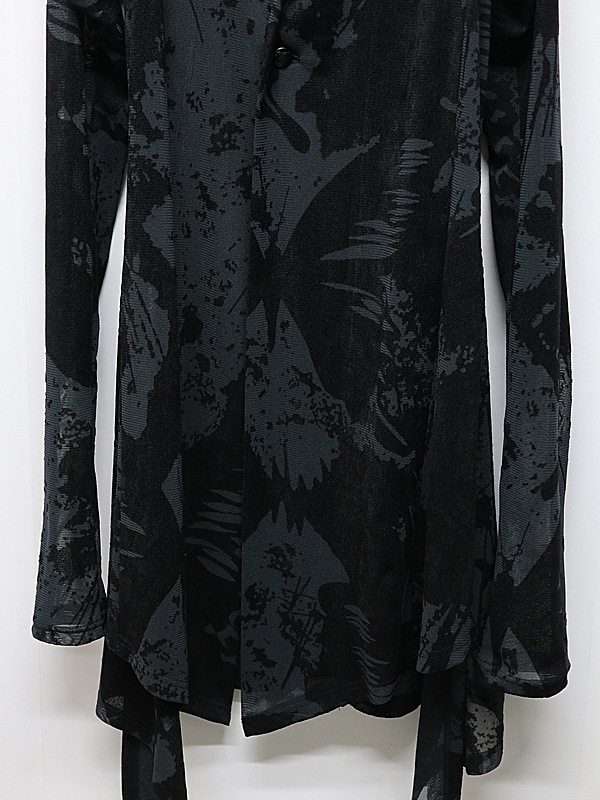 (ͽ���ʡ�9������10������ͽ��/kiryuyrik������奦����奦/Opal Mesh Flare Cardigan/Black