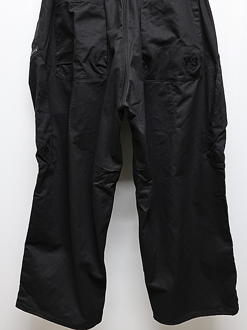 Y-3磻꡼/M TWILL CRG PANTS/BLACK