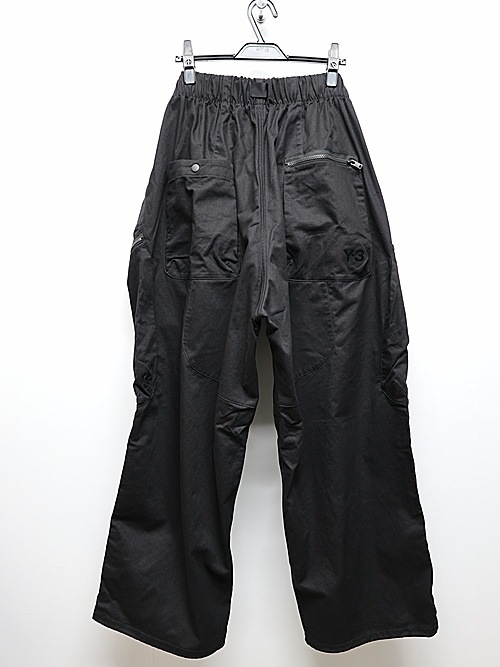 Y-3磻꡼/M TWILL CRG PANTS/BLACK