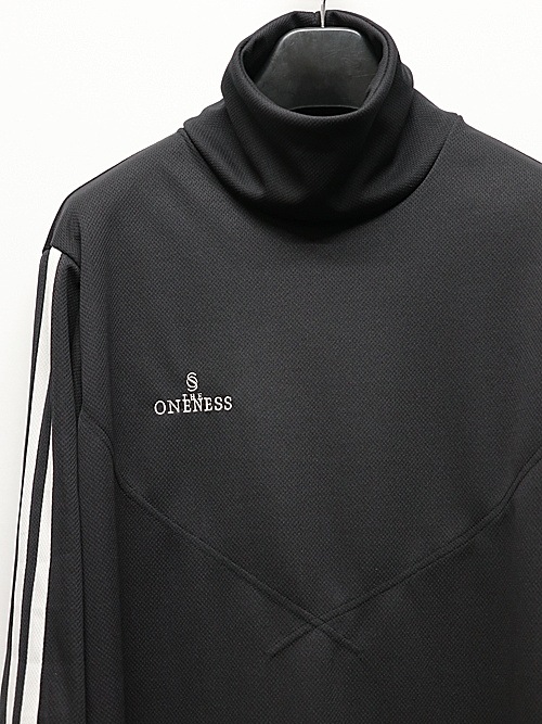 (ͽʡ78ͽ/THE ONENESSͥ/RePE Thermal Line Mock Neck PullOver/Black