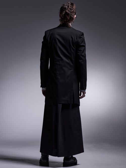 kiryuyrik������奦����奦/TWS Tropical Suspender Wise Tuck Slacks/Black.