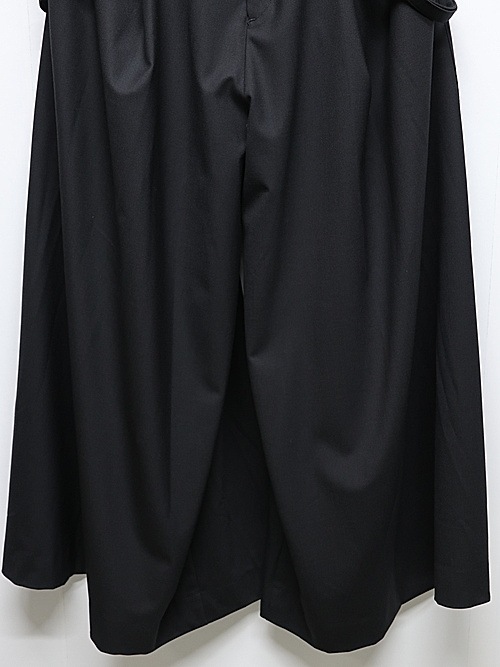 kiryuyrik������奦����奦/TWS Tropical Suspender Wise Tuck Slacks/Black.