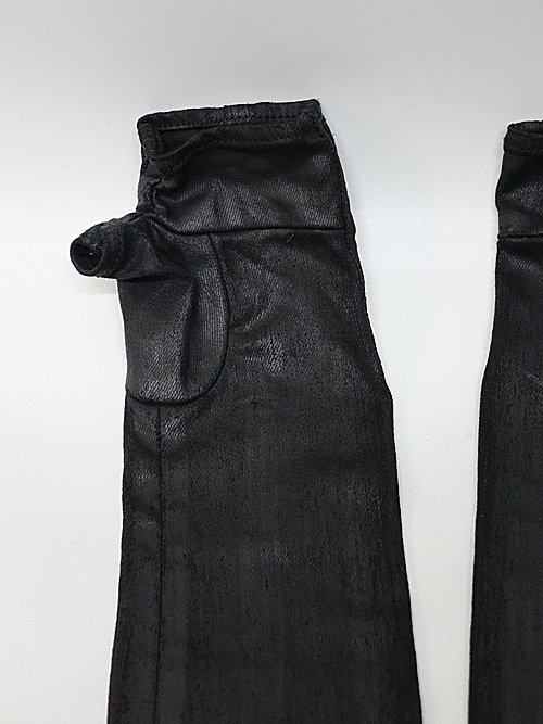 JULIUS����ꥦ��/10oz COATED STRETCH DENIM  ACCESSORY1/BLACK