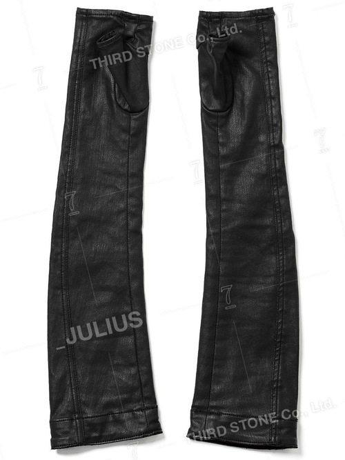 (ͽ����)1��2������ͽ��/JULIUS����ꥦ��/10oz COATED STRETCH DENIM  ACCESSORY1/BLACK