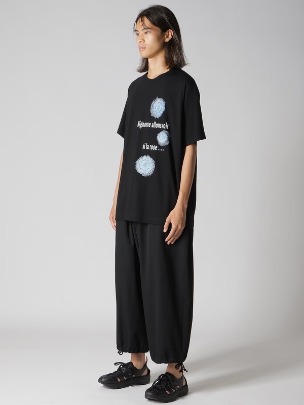 Yohji Yamamoto���襦����ޥ��/30/������ŷ����Ⱦµ�ץ���T�����D/BLACK