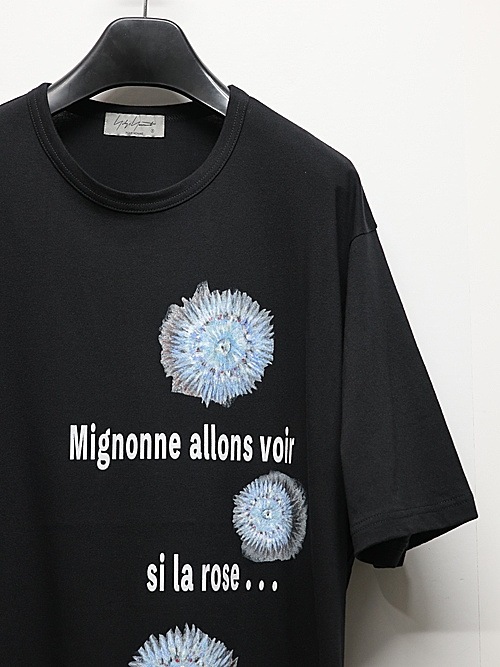 Yohji Yamamoto���襦����ޥ��/30/������ŷ����Ⱦµ�ץ���T�����D/BLACK