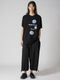 Yohji Yamamoto���襦����ޥ��/30/������ŷ����Ⱦµ�ץ���T�����D/BLACK