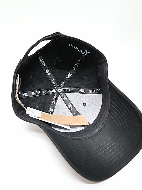 Ground Y�����饦��ɥ磻/NEWERA 940VS GY BOX LOGO BLK WHT/BLACK