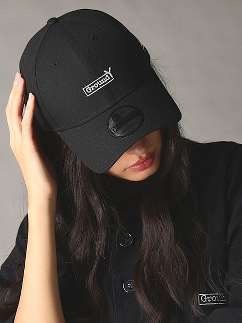 Ground Y�����饦��ɥ磻/NEWERA 940VS GY BOX LOGO BLK WHT/BLACK