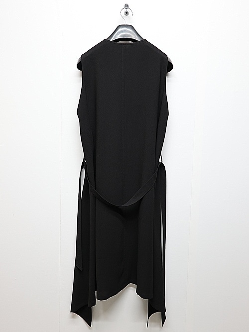 (ͽ���ʡ�5��6������ͽ��/kiryuyrik������奦����奦/Crape Long Flare Vest/Black