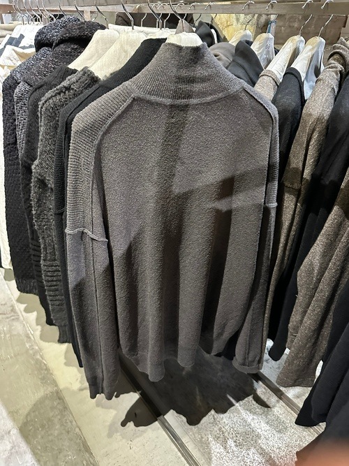 (ͽ���ʡ�8��9������ͽ��/The Viridi-anne���� ������ǥ�����/HIGH-GAUGE HENRY SWEATER/DARK GRAY