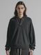 (ͽ���ʡ�8��9������ͽ��/The Viridi-anne���� ������ǥ�����/HIGH-GAUGE HENRY SWEATER/DARK GRAY