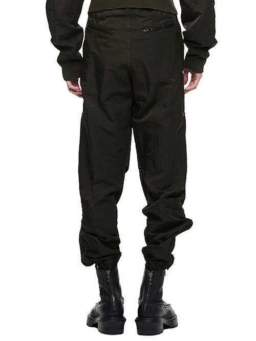 (ͽ����)8��9������ͽ��/JULIUS����ꥦ��/NYLON TWILL TROUSERS15/DARK KHAKI