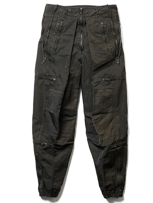 (ͽ����)8��9������ͽ��/JULIUS����ꥦ��/NYLON TWILL TROUSERS15/DARK KHAKI