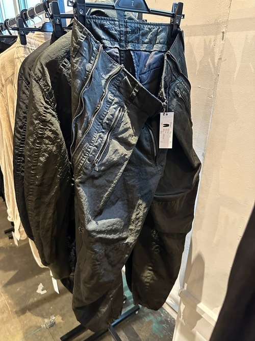 (ͽ����)8��9������ͽ��/JULIUS����ꥦ��/NYLON TWILL TROUSERS15/DARK KHAKI
