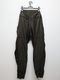 JULIUS����ꥦ��/NYLON TWILL TROUSERS15/DARK KHAKI