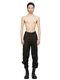 �㴰���JULIUS����ꥦ��/NYLON TWILL TROUSERS15/DARK KHAKI