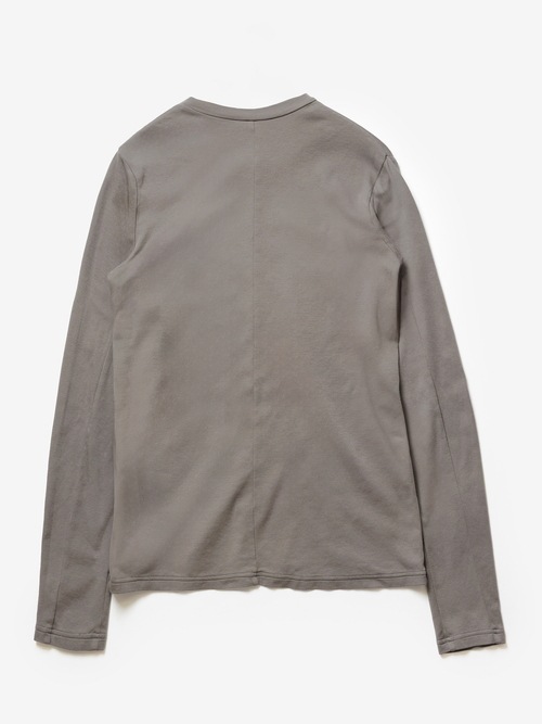 (ͽ���ʡ�7��8������ͽ��/ATTACHMENT�������å�����/BRUSHED YARN SMOOTH SLIM FIT L/S TEE/KHAKI GRAY